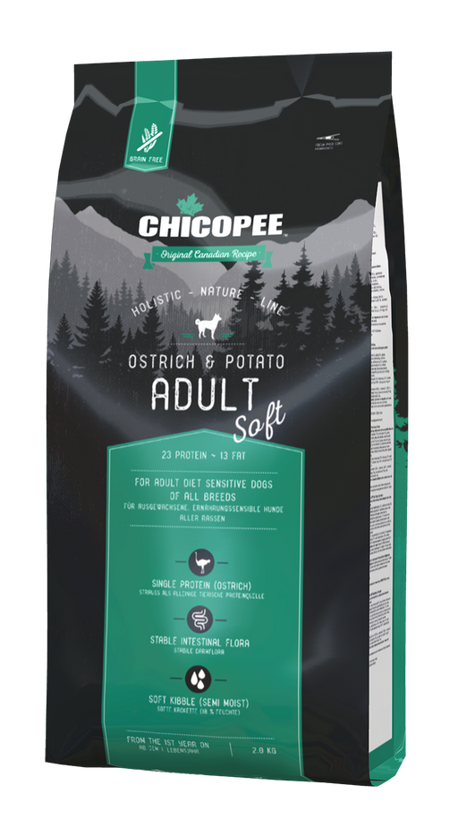 Chicopee HNL Holistic Nature Line Adult Soft Ostrich & Potato