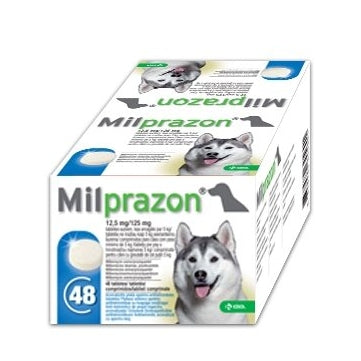 Milprazon 5-25kg šunims 1 Tab.