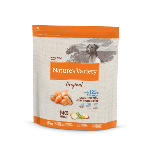 Nature's Variety Original Mini Adult (lašiša)  Salmon
