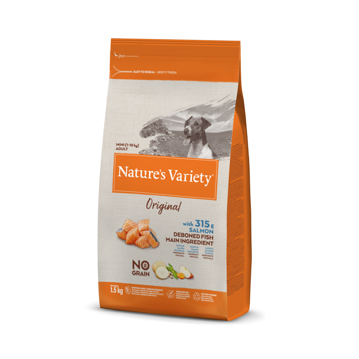 Nature's Variety Original Mini Adult (lašiša)  Salmon