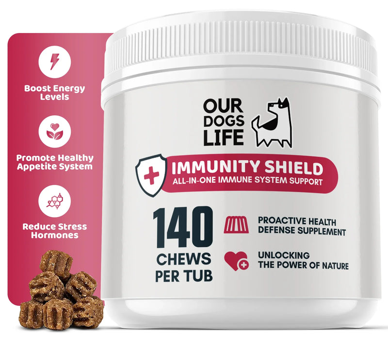 OURDOGSLIFE IMMUNITY SHIELD papildai imunitetui N140