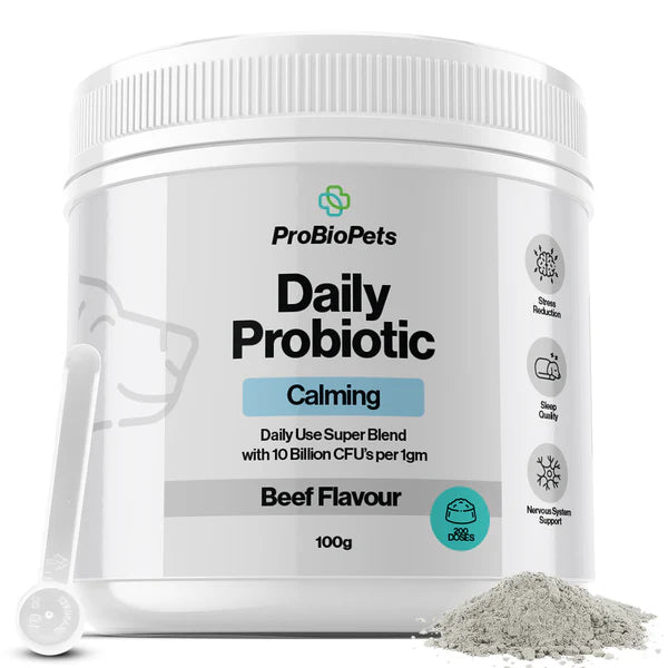 OURDOGSLIFE Super Probiotic Calming 100g milteliai