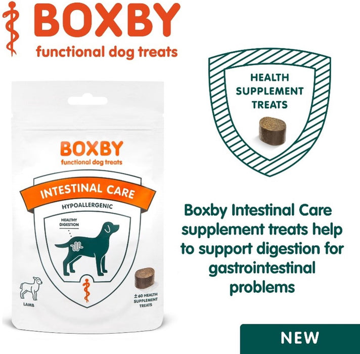 Boxby Intestinal Care – funkcinis skanėstas šunims, 100g