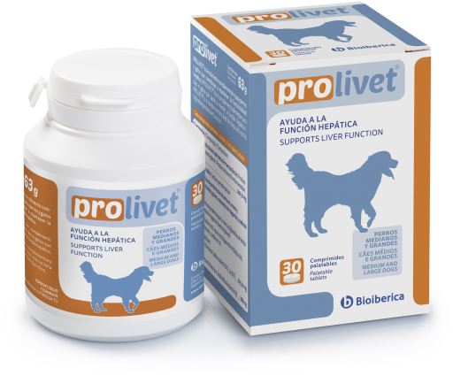 PROLIVET® vidutinio dydžio ir dideliems šunims, tabletės N30