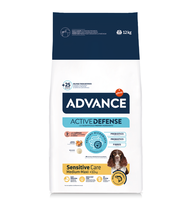 Advance Adult Dog Medium/Maxi Sensitive Salmon Rice