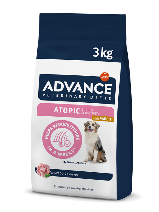 ADVANCE VETERINARY DIETS Dog Atopic Care Rabit (Triušiena)