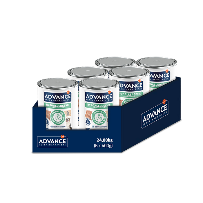 ADVANCE VETERINARY DIETS  -WET Hypoallergenic Dog (antiena), 400 g