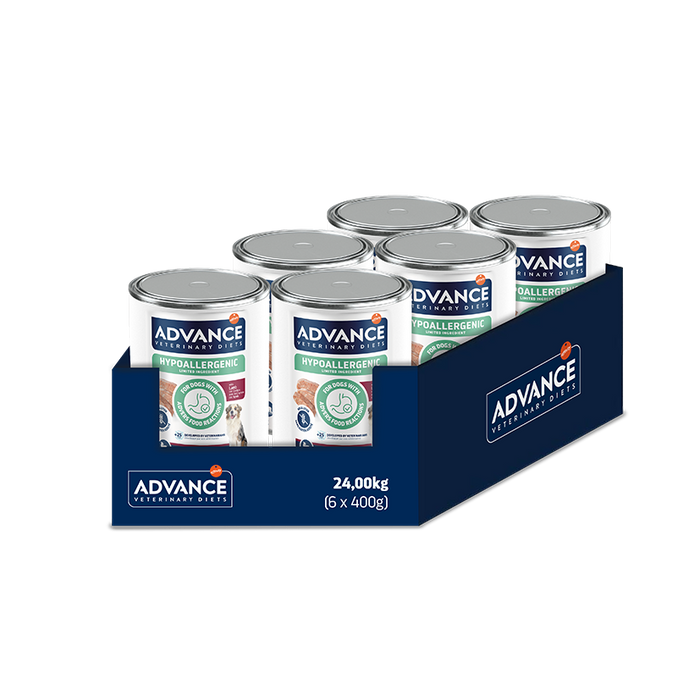 ADVANCE VETERINARY DIETS  -WET Hypoallergenic Dog (ėriena), 400 g
