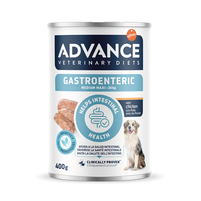 Advance WET Gastroenteric Dog Med/Max 400 gr