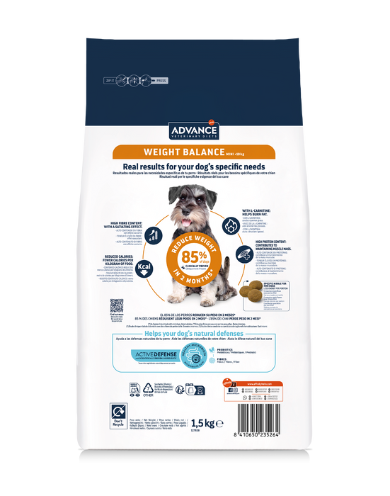 Advance Wet Weight Balance Dog Mini, 1,5 kg