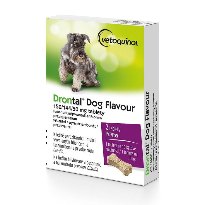 Drontal Dog Flavour 150/144/50mg