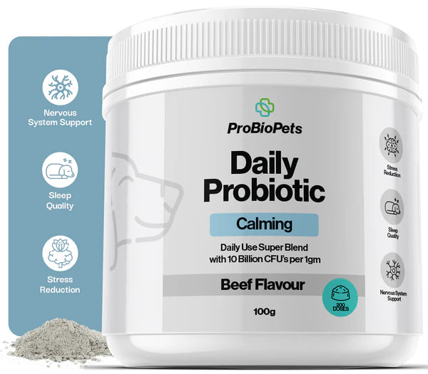 OURDOGSLIFE Super Probiotic Calming 100g milteliai