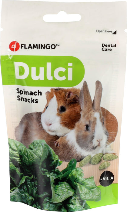 Sausainiai morkos graužikams DULCI su špinatais, 50 g