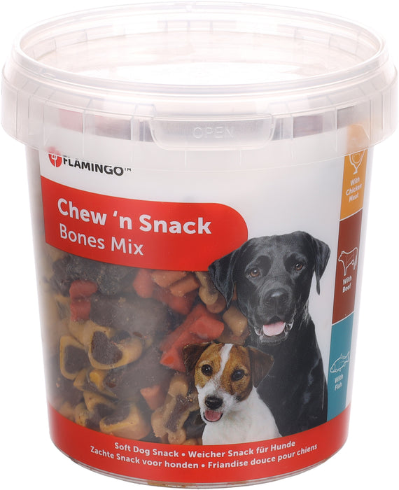 Chew’n Snack Skanėstai šunims (Miksas) 500g.