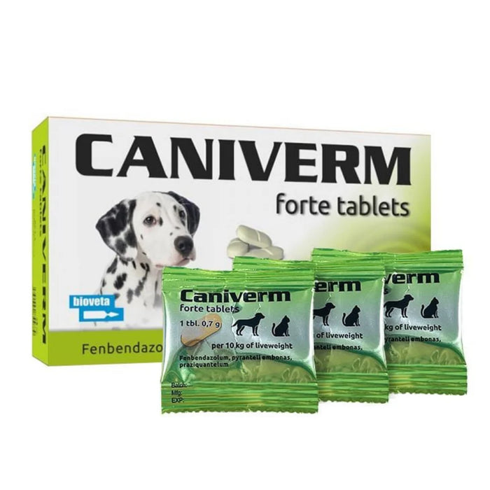 Caniverm, tabletės