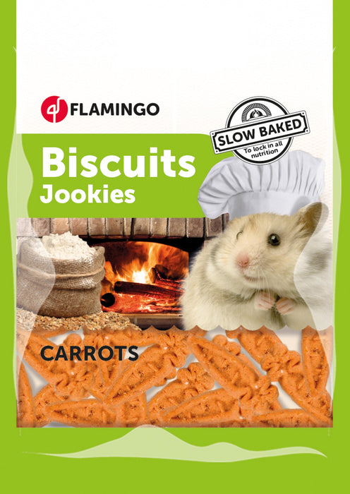 Sausainiai morkos graužikams „Snacks Jookies“   100 g