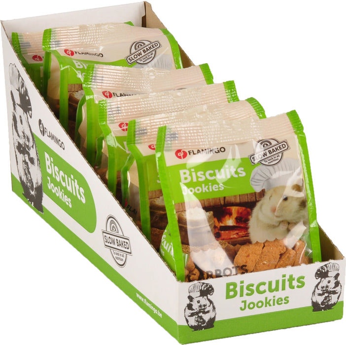 Sausainiai morkos graužikams „Snacks Jookies“   100 g