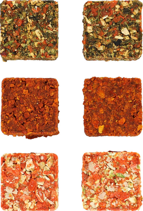 Sausainiai vegetariški graužikams su daržovėmis, 100 g