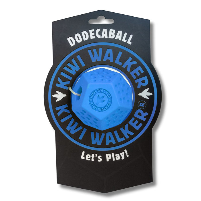 Žaislas šunims KIWI Walker Let's play Dodecaball, Mėlynas
