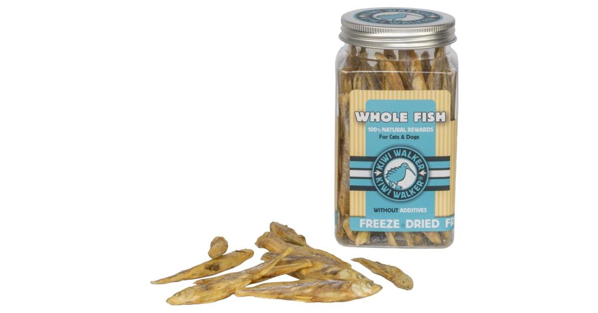 KIWI Walker liofilizuoti skanėstai -visa žuvis 70 g