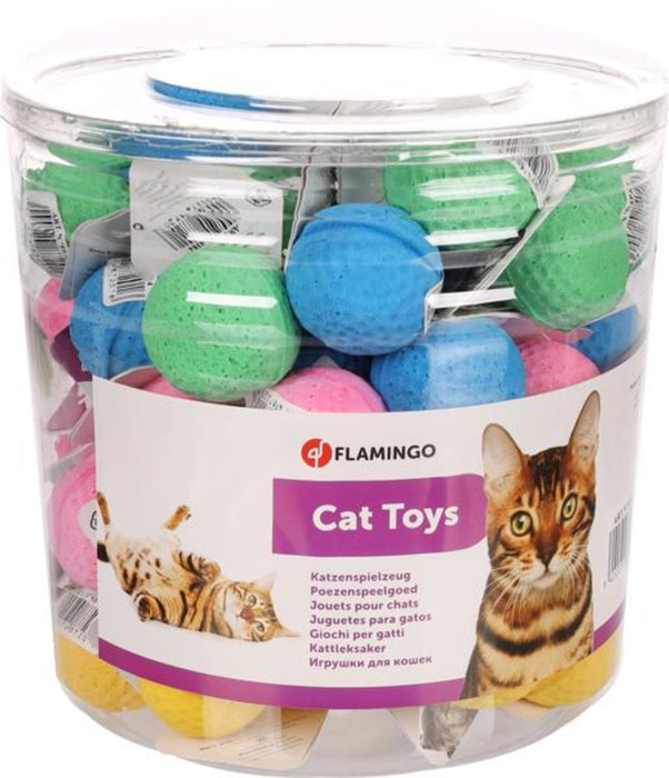 žaislas Kamuoliukas Spungy Katėm 4cm