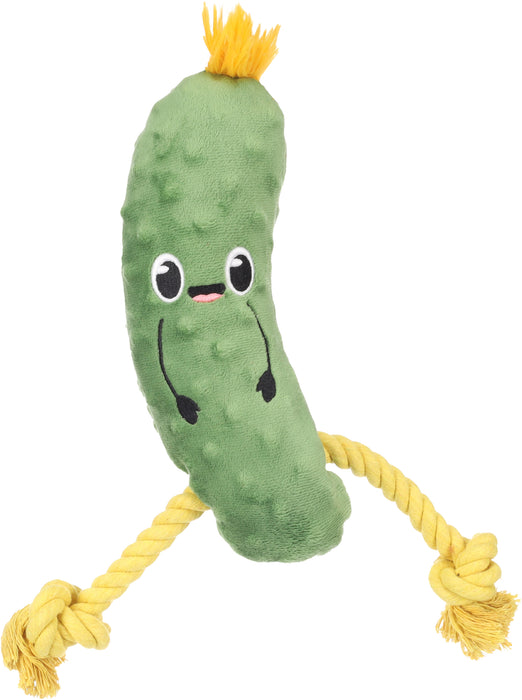 Žaislas Bubto Marinuotas agurkas su virve Žalias