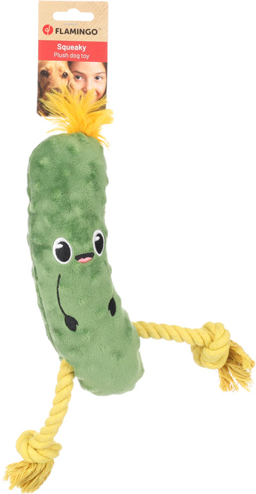 Žaislas Bubto Marinuotas agurkas su virve Žalias