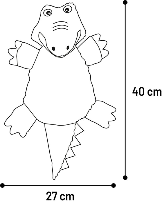 Žaislas Riffi Krokodilas Žalias