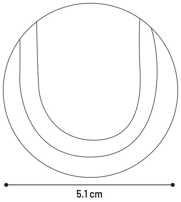 Teniso kamuoliukai 5.1 cm N3