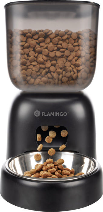 Automatinė išmanioji šėrykla su laikmačiu ir šunims ir katėms -  juoda, 3 L