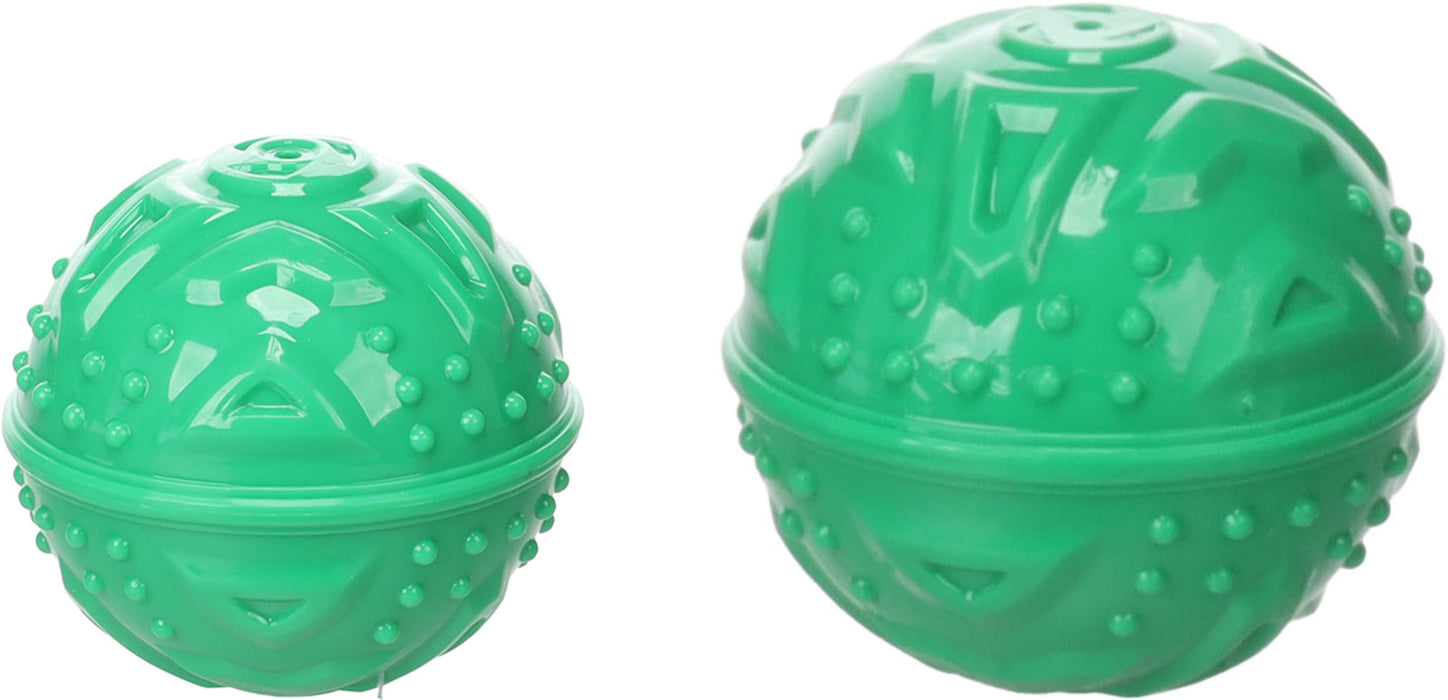 Žaislas  TEGRO kamuoliukas žalias, 7,5 cm