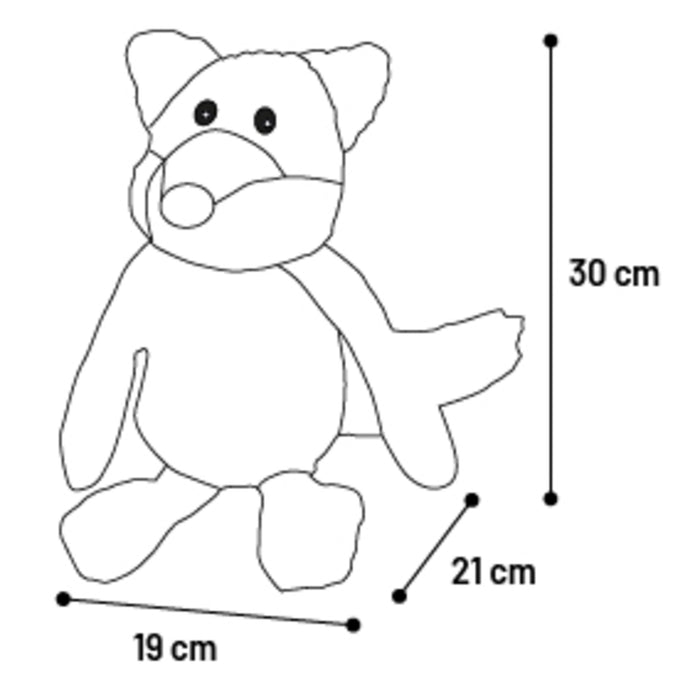 Žaislas - Lapė Lacy  pliušinė  oranžinė