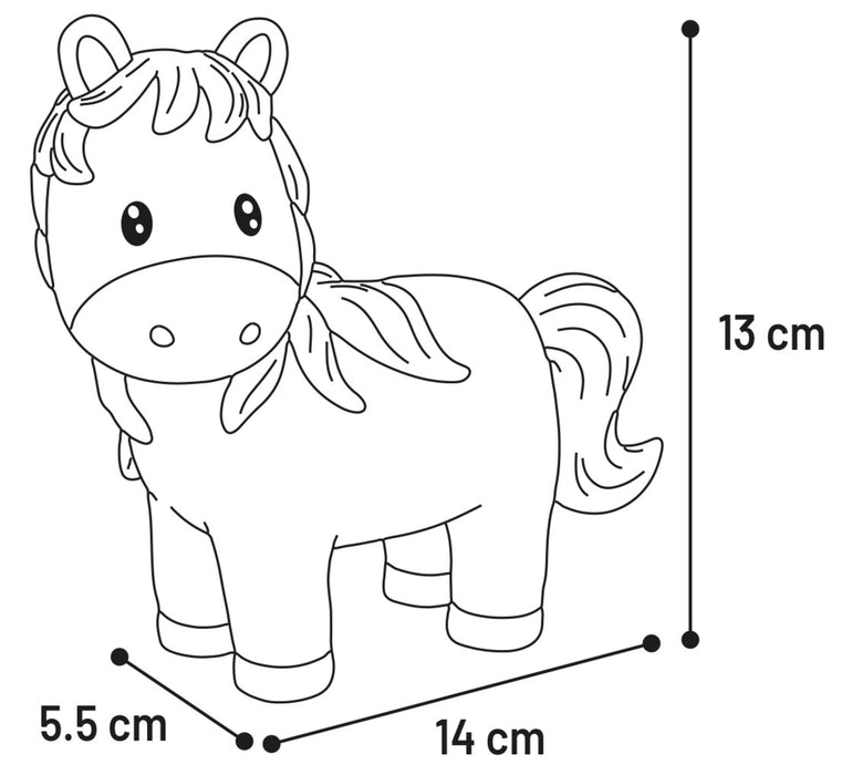 Žaislas šuniui arklys PAANO, rudas