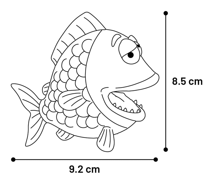 Žaislas  Žuvelė NITA Įvairių spalvų