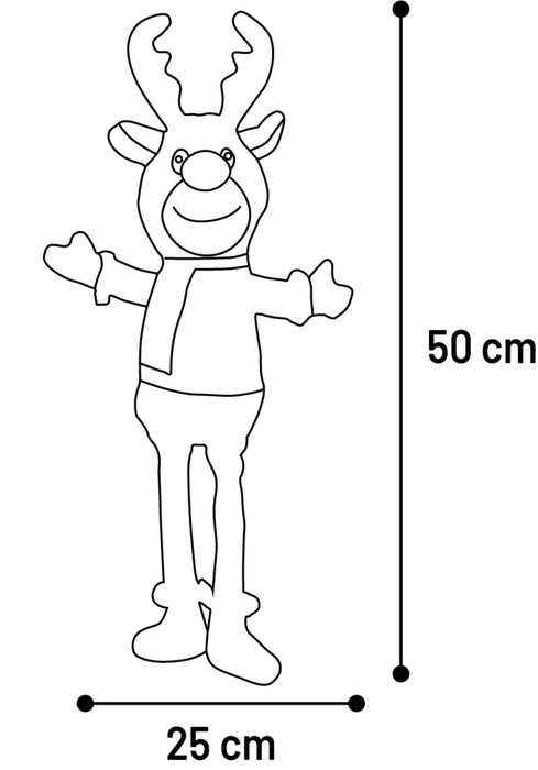 Kalėdinis briedis Jeffra