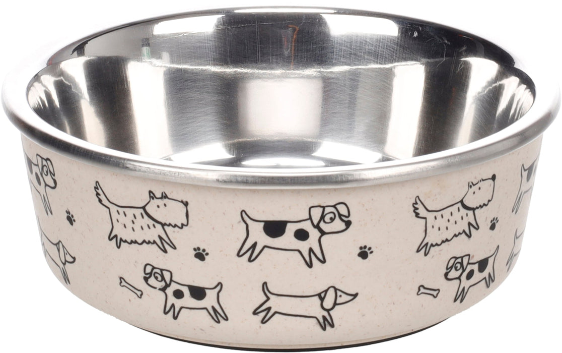 Dubenėlis metalinis JAPPIE šunims