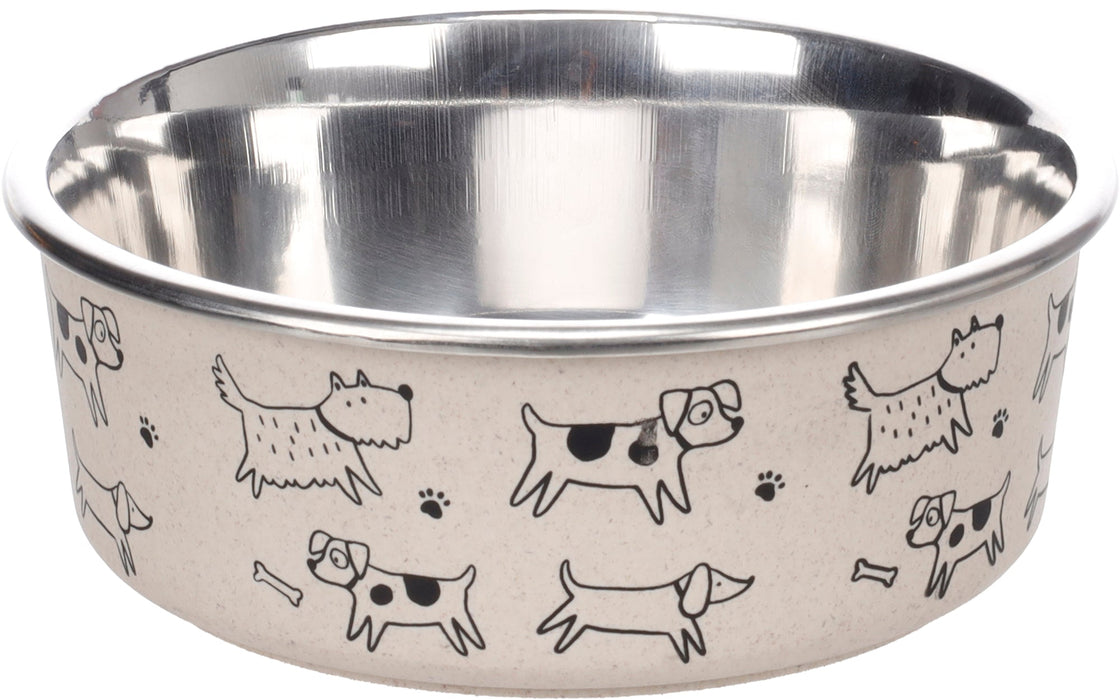 Dubenėlis metalinis JAPPIE šunims