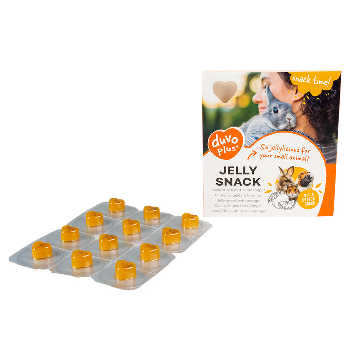 „Jelly snack orange“ skanėstai graužikams su apelsinais ir vitaminu C, N12 x 1,2g