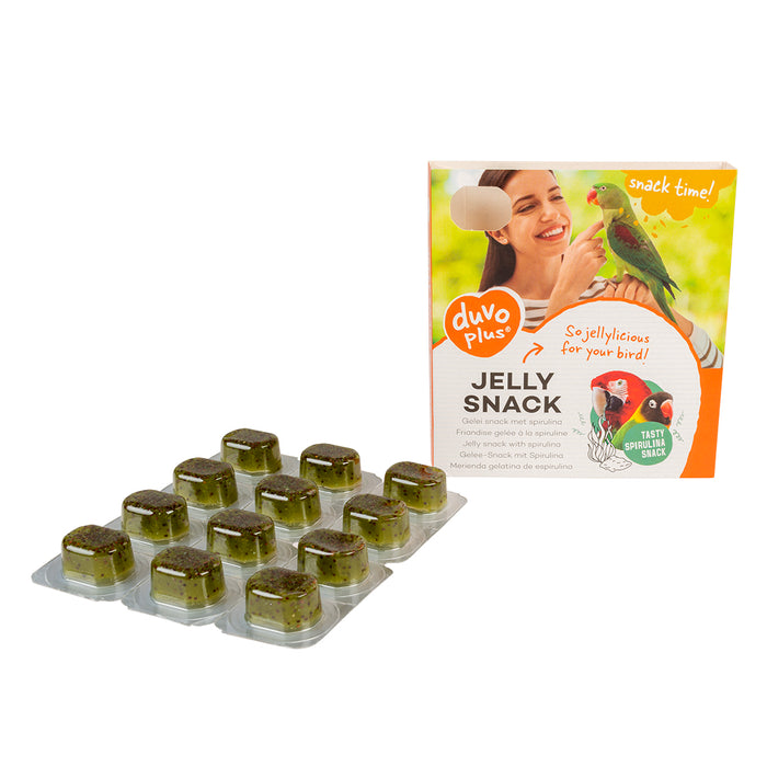 „Jelly snack spirulina“ skanėstai paukščiams su spirulina, N12 x 5g