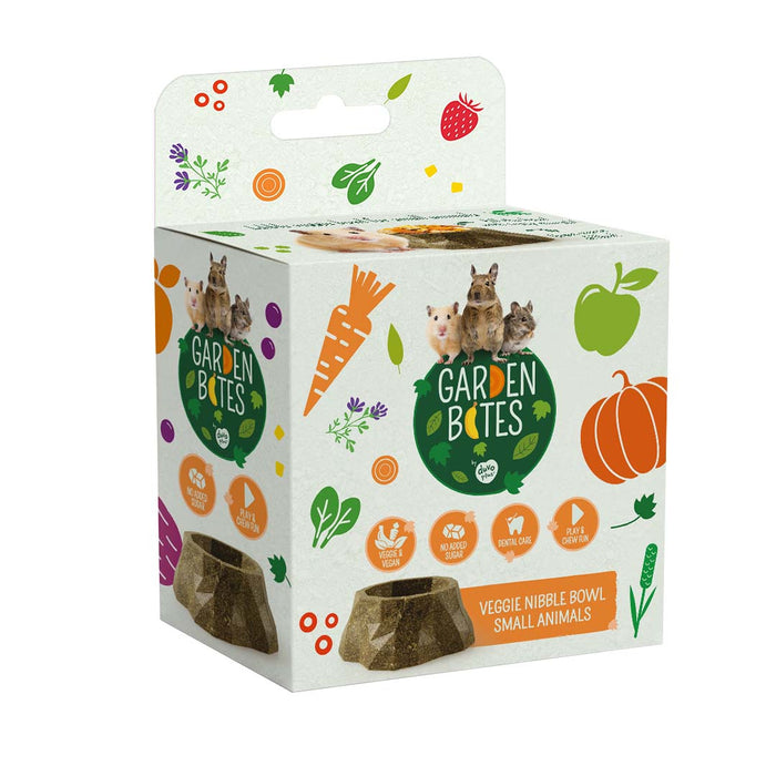Garden Bites skanėstai graužikams, sugraužiamas dubenėlis, 70 g