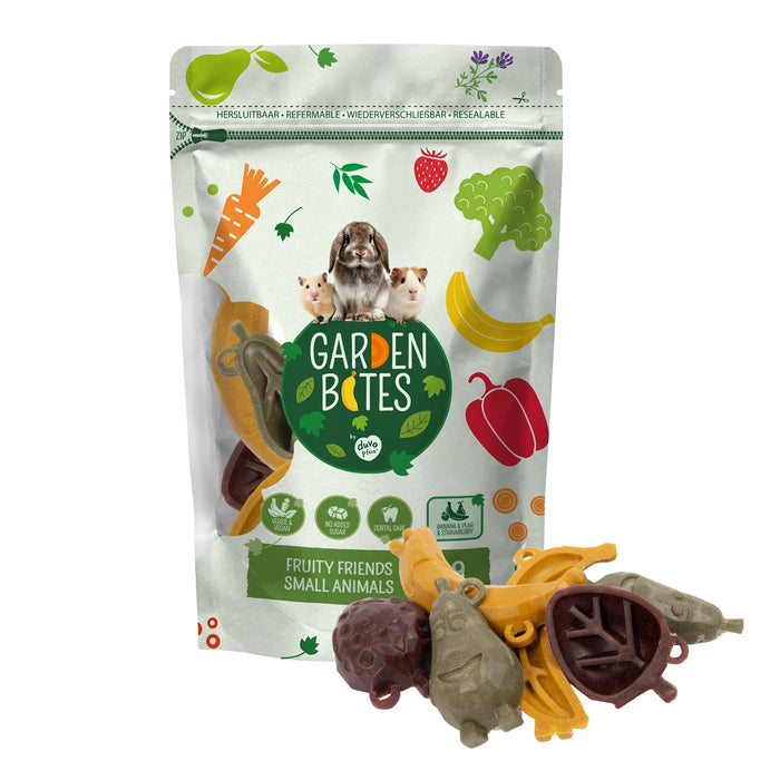 Garden Bites minkšti užkandžiai graužikams, įvairiaspalviai
