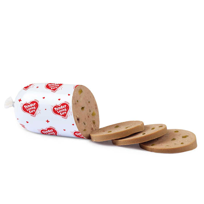 Dešrelės šunims su ėriena ir cukinija, 200 g