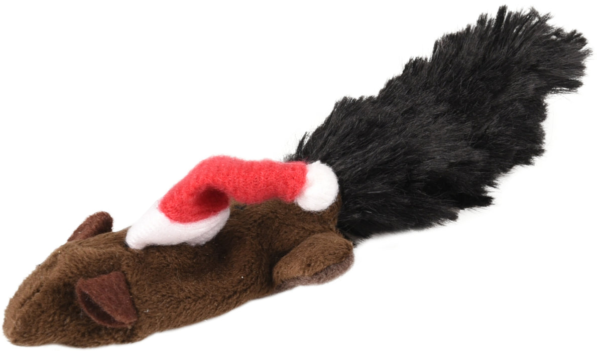 Kalėdinis žaislinis pelytės formos žaislas katėms N2