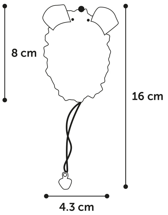 Žaislas katei -   pelė MULTO