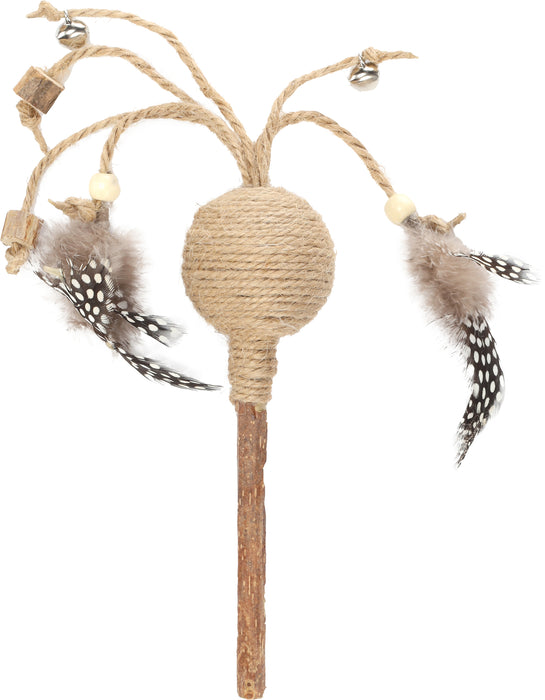 Žaislas Yutsa - lazdelė iš matatabi su kuoleliais