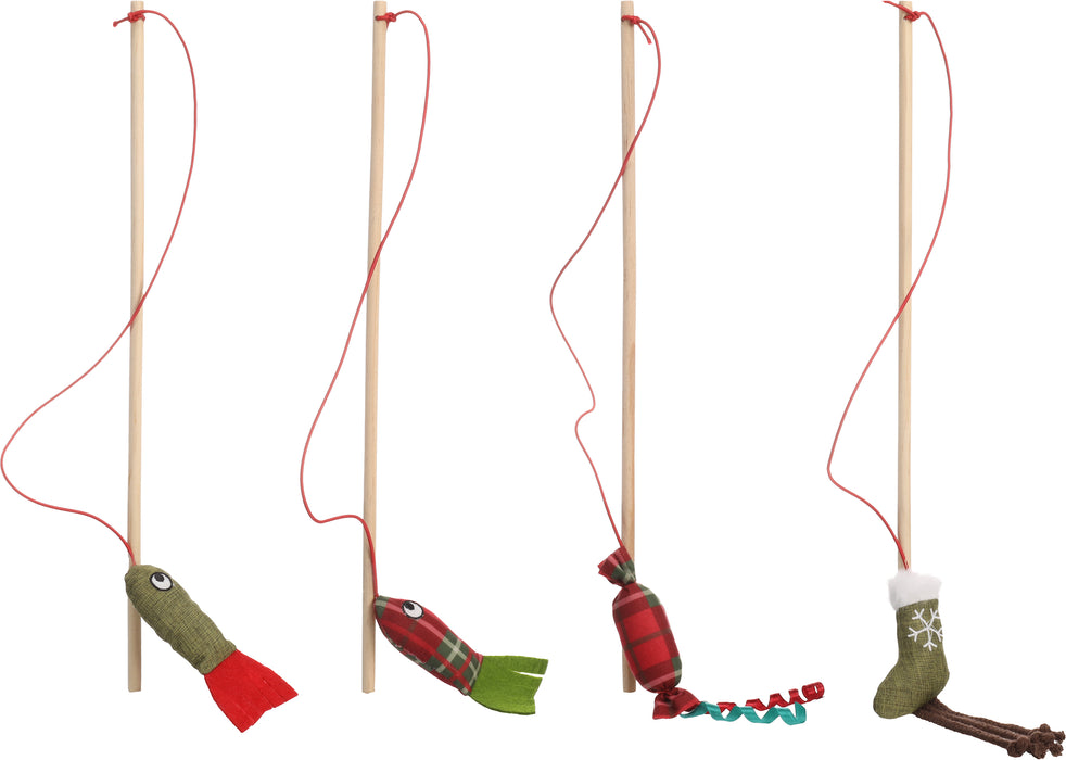 Kalėdinis žaisliukas Colton katei ant koto