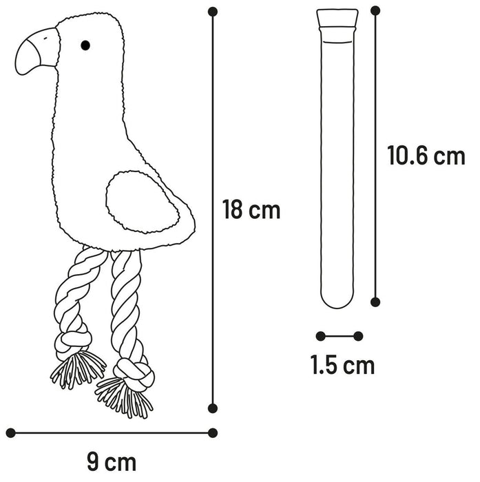 Žaislas Tucca Flamingo rožinis