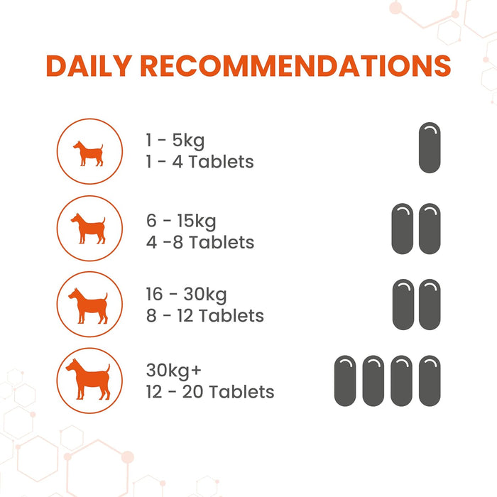 Vetzyme Conditioning Tablets - papildas šunims