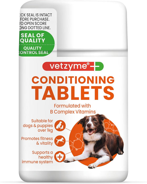 Vetzyme Conditioning Tablets - papildas šunims