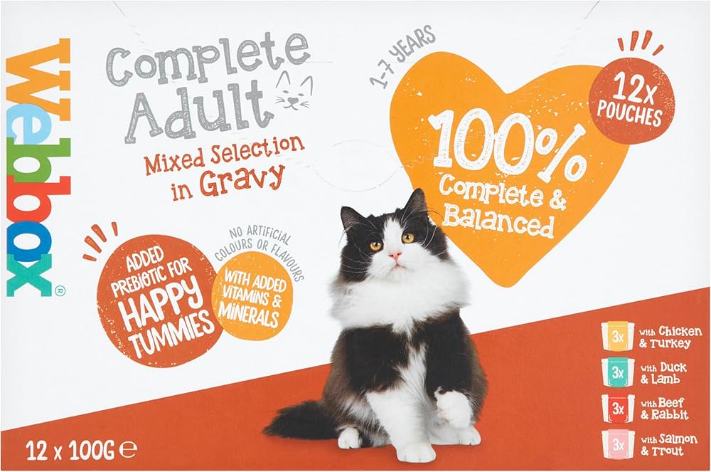WBX Natural Cat mixed gravy katėms N12 x 100g